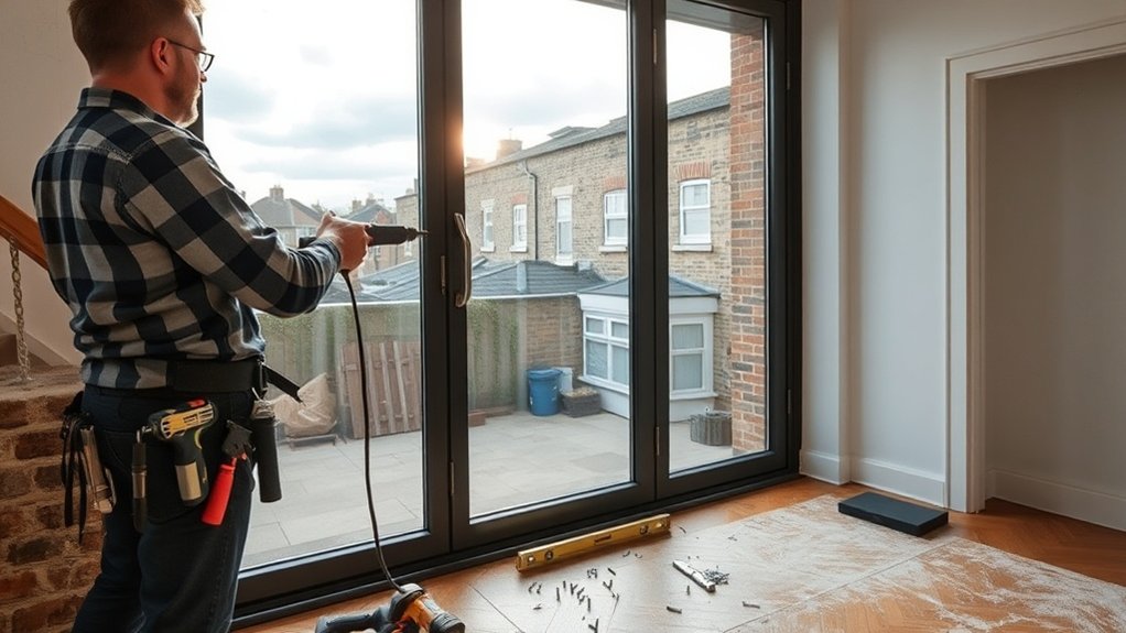 Aluminium Door Installation Hampton