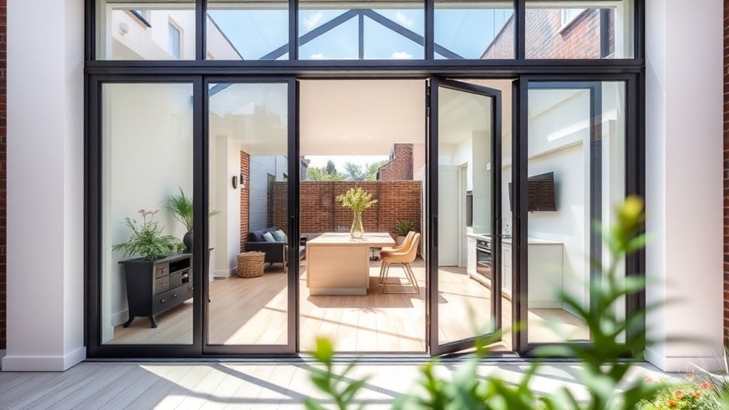 Bifold Door Glazing Hampton