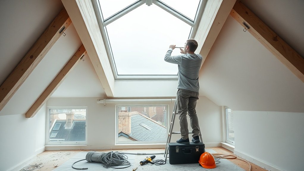 Electric Skylight Installation Hampton