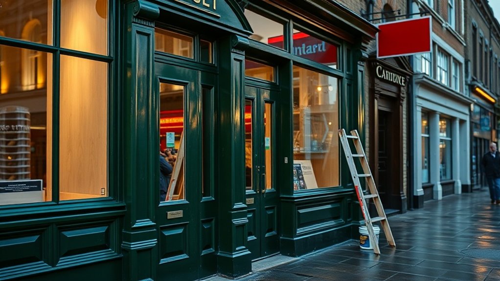 Shop Front Repair Hampton