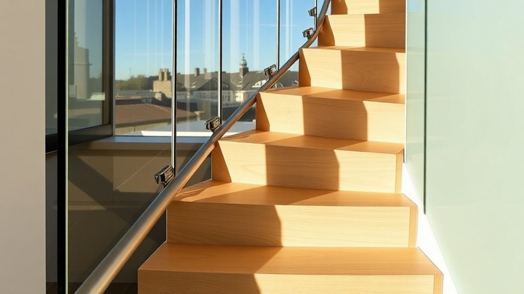 Staircase Glass Panels Hampton